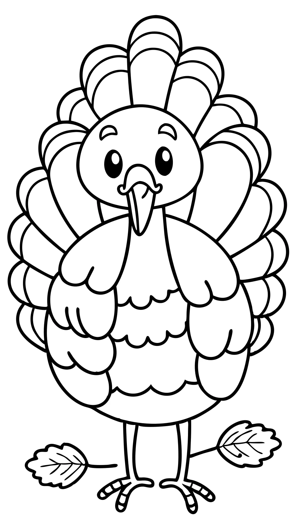 art for kindergarten turkey coloring page